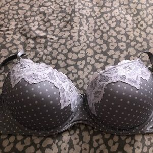 Polka dot bra